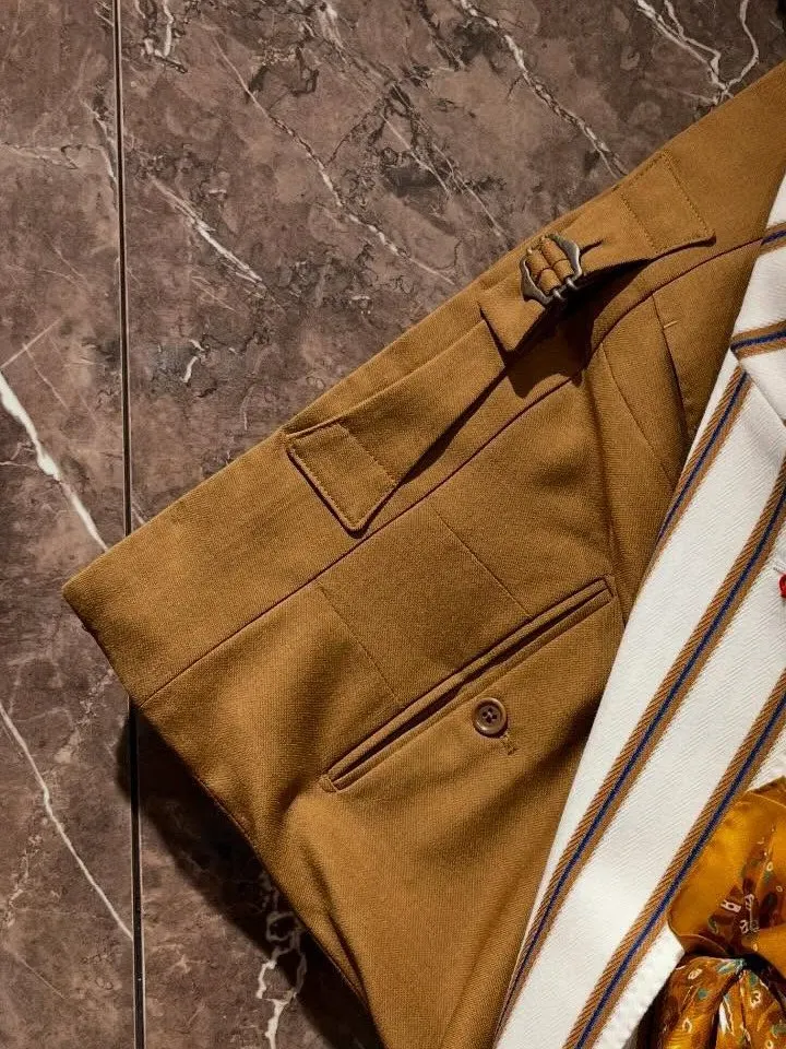 Pantalone color cammello
