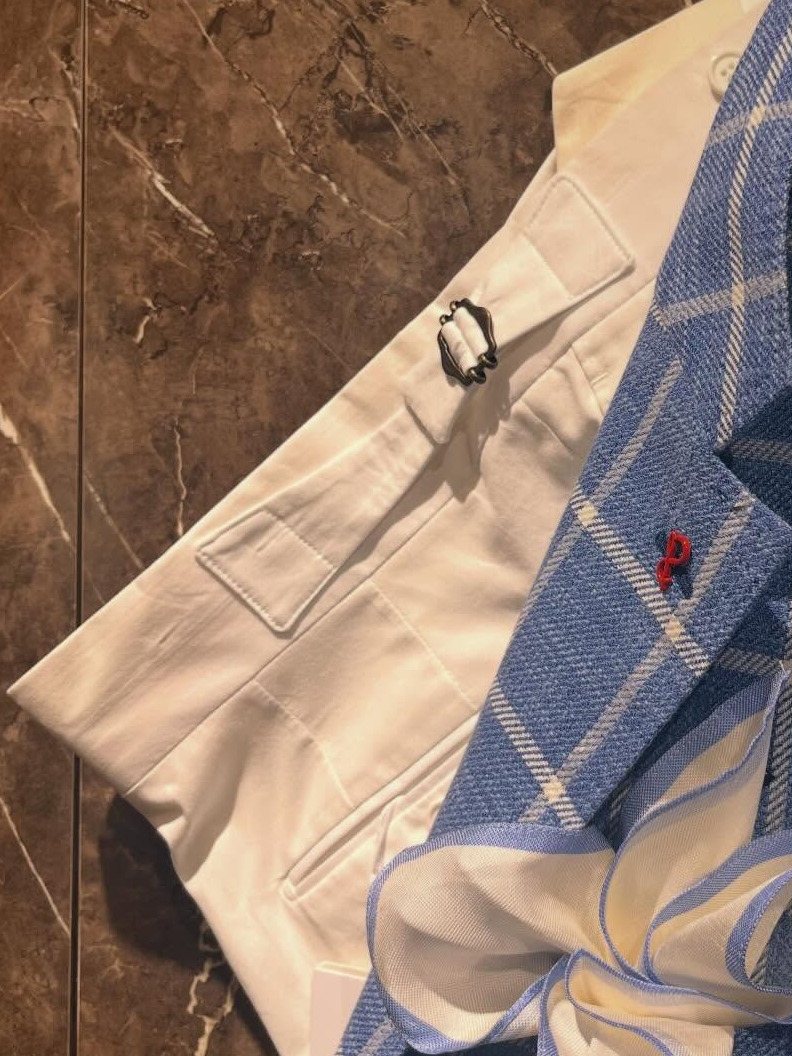 White trousers